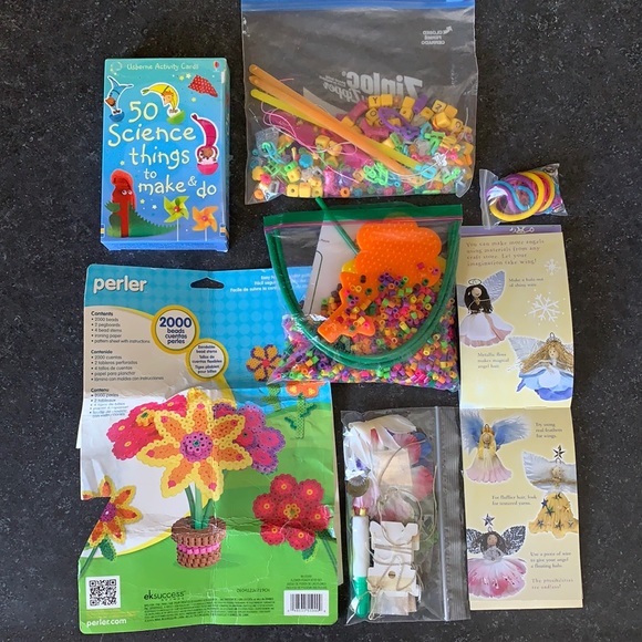 Arts & Craft bundle- Flowers, Angels, Jewelry, Fairy, Science things & Creatures - Picture 10 of 16